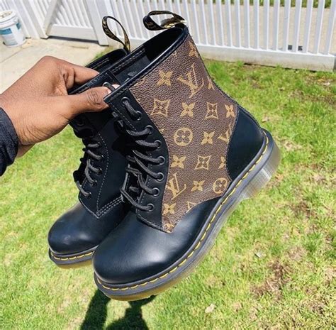 louis vuitton dr marten boots|Check Out My Customized Louis Vuitton Doc Martens!.